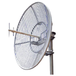 Antena Parabólica de rejilla para Celular de 806-894 MHz, 23 dBi
